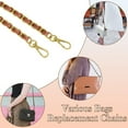 thumbnail image 5 of Purse Chain Strap, 60cm Leather Chain Strap Handbag Chains Purse Straps Shoulder Cross Body Replacement Strap, 5 of 5