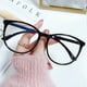 thumbnail image 3 of Lunettes d'ordinateur transparentes, monture pour femmes et hommes, Anti lumière bleue, rondes, occultantes, verres optiques, 3 of 4