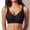 Black, variant on Jelly Wireless for Women Push Up Seamless Sleep T Shirt Bras with Support for Women Comfortable Full Coverage No Underwire Everyday Bra Complexion M