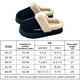 thumbnail image 4 of Pantuflas Suela Gruesa Felpa Con Forro Piel Sintética para Interior Y Exterior, 4 of 9