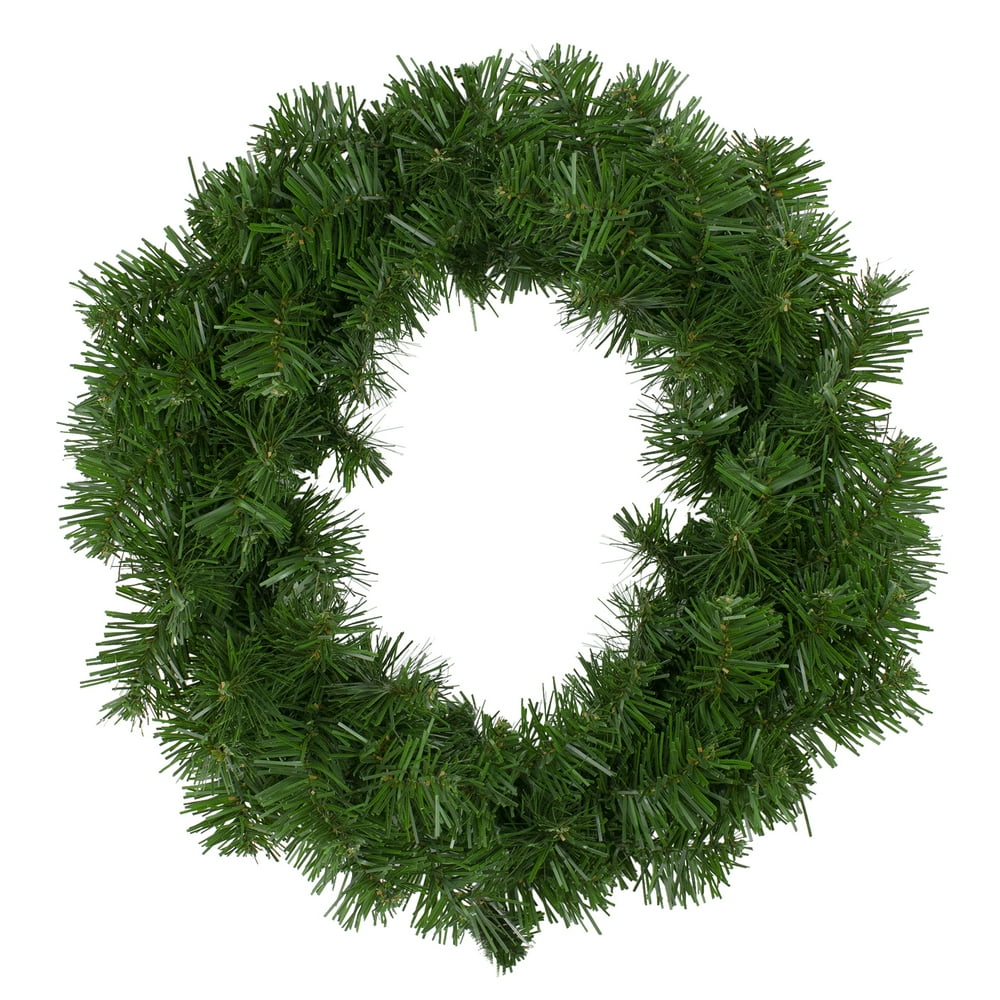 Northlight 18" Unlit Deluxe Windsor Pine Artificial Christmas Wreath