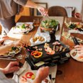 thumbnail image 3 of Swissmar Classic Gril Électrique, 8 Plats à Raclette Antiadhésifs, 8 Spatules Résistantes à la Chaleur, Fonte, 3 of 20