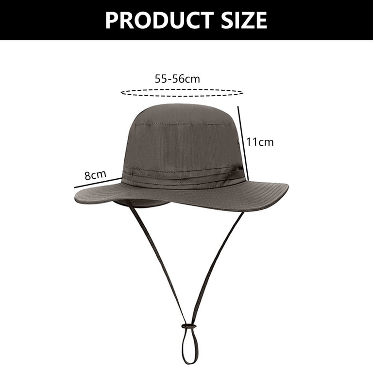 Waterproof Bucket Rain Hat for Women Wide Brim Summer UPF50+  display picture 1
