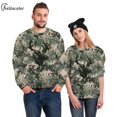 thumbnail image 2 of Chándal holgado para hombre, sudadera con estampado de ciervo, jersey de campo, ropa de calle para pareja y campamento al aire libre, otoño, 2 of 4