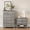 Tall 6 drawer dresser + 1pc nightstand, variant on Holliwill 3pcs Dresser Nightstands Set, Farmhouse Bedroom Set, Wide 8 Drawer Dresser and 2 Drawer Nightstand with Open Shelf & Charging Station, Chest of Drawers for Bedroom, Grey