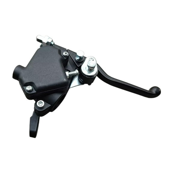 funtasica Universal 22mm Handlebar Brake Lever Replacement Comfortable Grip Assembly with Thumb Throttle for ATV 47cc 49cc Lightweight