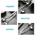 thumbnail image 6 of Troglfold soup spoon Stainless Steel Rice Scoop Long Handle Ladle Mixing Spoon,7.95"X2.05"X0.59", 6 of 10