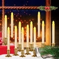 thumbnail image 4 of WRITWAA 12Pcs Led Tea Lights Assorted Color Wireless Control for Engagement Celebrations, 4 of 8