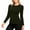 Green, variant on Women's Thermal Shirts Slim Long Sleeve Pullover Base Tops Comfort Crew Neck Solid Color Undershirts