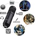 thumbnail image 6 of BM800 Condenser Studio Microphone Kits Novashion 8 Pcs/Set, 20 to 20,000 Hz Mic, 8.2 ft Cable, with Adjustable Mic Stand, USB Sound Adapter, Nylon Filter, Metal Shock Mount, Windscreen, 6 of 8