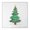 Christmas Square-329, variant on Christmas Themed Table Cover with Full Elastic Perimeter, 34x34 Square Dimensions, Engineered to Lie Flat Without Wrinkles for Elegant Dining