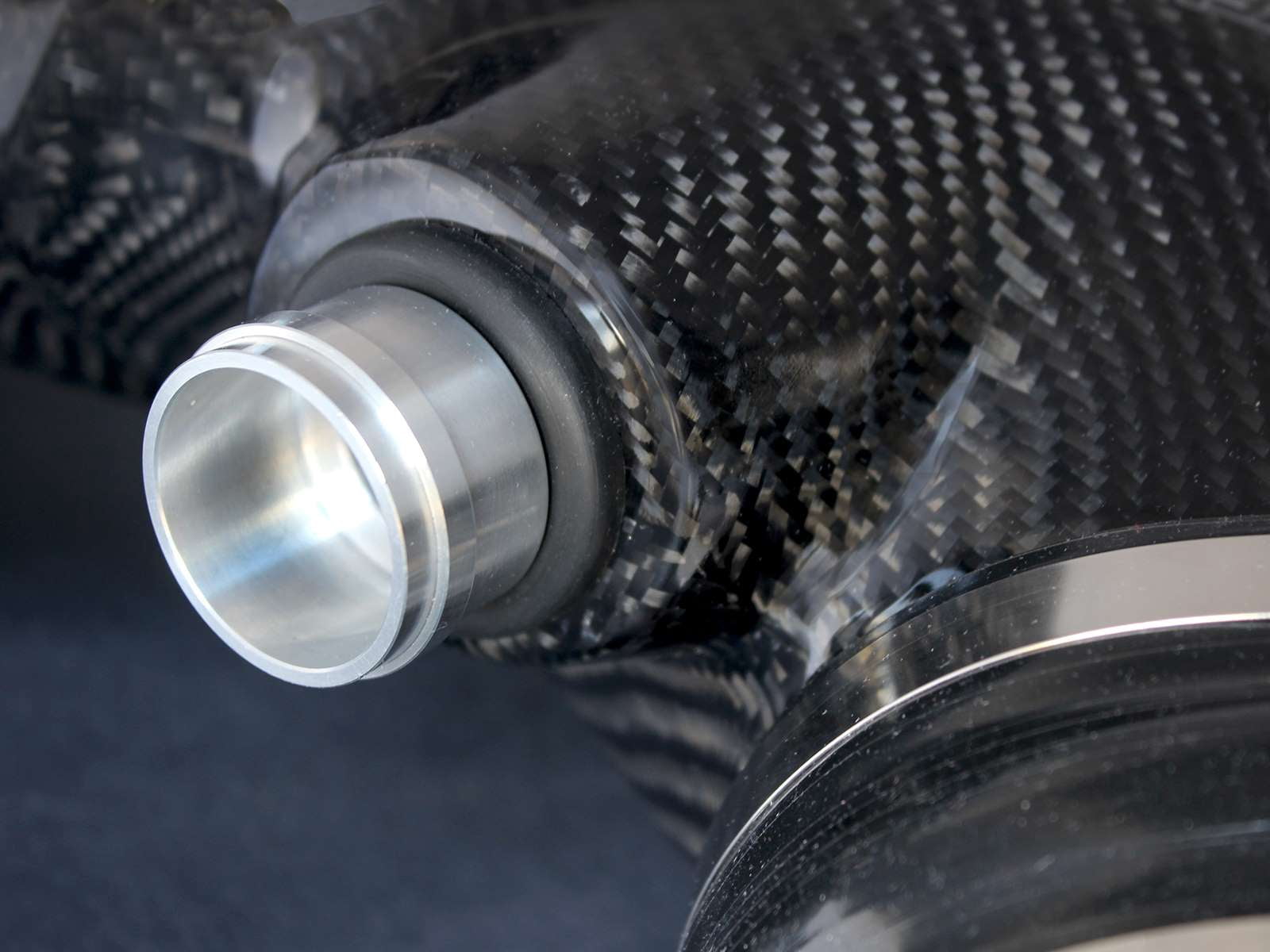 Black Series Stage-2 Carbon Fiber Cold Air Intake System w/ Pro DRY S Filter