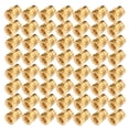 thumbnail image 4 of KALLORY 100Pcs Golden Copper Alloy Octagonal Pattern Embedment Nuts for Industrial Use and Diy Projects, 4 of 8