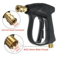 thumbnail image 4 of 3000PSI Car Pressure Washer Gun Set Snow Suds Foam Lance Spray Tips Rotary Turbo Nozzle Kits, 4 of 7