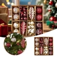 thumbnail image 2 of 40PC Christmas Balls Ornaments Xmas Tree Hanging Balls for Holiday Party Wedding Decoration, Shatterproof Tree Ornaments for Home and Event Display,2.4 Inch, 2 of 9