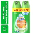 thumbnail image 3 of (4 pack) Scrubbing Bubbles Bathroom Grime Fighter, Disinfectant Cleaner Aerosol, Citrus, 20 oz, 2 Count, 3 of 15