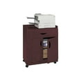 thumbnail image 1 of Safco Deluxe Mobile Machine Stand - Printer stand with cabinet - mahogany, 1 of 1