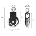 thumbnail image 4 of Pulley Strength Training Bearing Pulley U-Grooved Heavy Duty Pulley Machine Part, 4 of 7