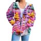 thumbnail image 2 of Puntoco Blusa Estampada De Moda Para Mujer, Blusa De Manga Larga, Sudadera Con Bolsillos Y Capucha, 2 of 5