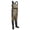 Camo, variant on TIDEWE Bootfoot Chest Wader, 2-Ply Nylon/PVC Waterproof Fishing & Hunting Waders with Boot Hanger for Men and Women Green Size 12