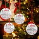 thumbnail image 5 of Ganfancp Adornos de Navidad Cute Santa Clause Wearing Mask Tree Decoration Ofertas Del Día 20 Abalorios Navideños, 5 of 7