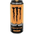 thumbnail image 2 of Rehab Monster Peach Tea Energy Drink 15 - 15.5 fl oz Cans, 2 of 3