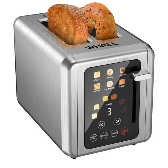WHALLULTRA Tostadora de Pantalla Táctil (2 Rebanadas) | 850W