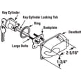 thumbnail image 2 of PRIME-LINE Serrure Centre GARAGE (Lot de 1), 2 of 2