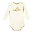thumbnail image 3 of Hudson Baby Cotton Long-Sleeve Bodysuits, 5-Pack, Newborn- 24 Months, 3 of 7