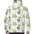 thumbnail image 5 of Hoodies for Men - Jungle Animal Long Sleeve Comfrt Men'S Fashion Hoodies & Sweatshirts, Sweatshirts for Men Hoodies Pullover Clothing Clothes with Pouch, 5 of 7