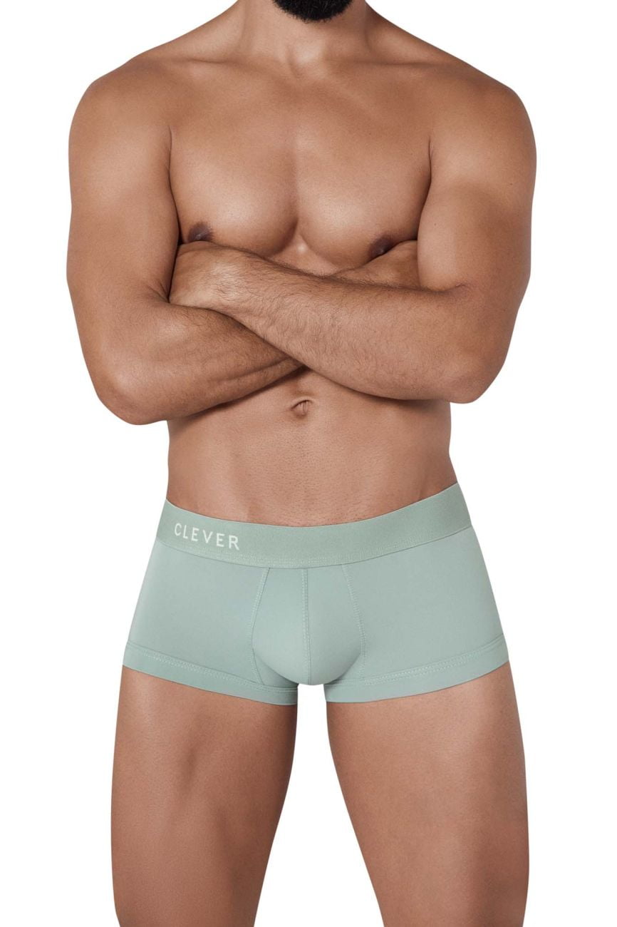 Clever Moda 1306 Tribe Trunks Color Green Size XL