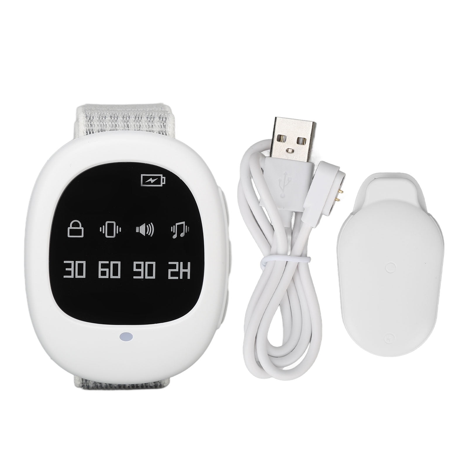 Potty Training Watch Musical Timer Setting Bedwetting Alarm Progress Chart Adjustable Strap Rechargeable Vibration For Washroom For Elderly Walmart
