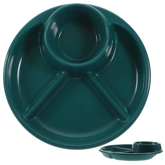 GOOHOCHY Plat Divisé pour Salon, Bande pour servir de l'Aliment avec Multiples Recharges pour la Maison.