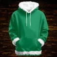 thumbnail image 2 of Women's Hoodie 2025 Long Sleeve Trendy Plain Drawstring Hooded Sweatshirt with Pockets Pullover Top, 2 of 6