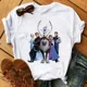 thumbnail image 3 of Camiseta de princesa Anna Frozen de dibujos animados con estampado de Elsa para mujer, camisetas Harajuku con gráfico bonito, camisetas de Hip Hop para mujer, 3 of 5