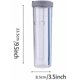 thumbnail image 5 of Fruit Infuser Water Bottle with Foldable Straw, Leakproof and Shatterproof Pink/Yellow, 5 of 5