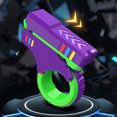 thumbnail image 3 of EDC Fidget Slider Magnetic Push Fidget Juguete Regalo para Adultos (Zanahoria Púrpura), 3 of 9