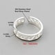 thumbnail image 5 of Sonducket Anillo de ondas de acero inoxidable, reemplazo portátil, decorativo, para hombres y mujeres, antioxidante, anticorrosivo, decoración de anillos Ropa, zapatos y accesorios Miscelánea Sonducket AP014660-00, 5 of 6