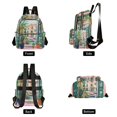 thumbnail image 4 of FORMRS Mini Backpack Purse for Women Quilted Travel Daypack Casual Shoulder Bag, Window Scene, 4 of 7