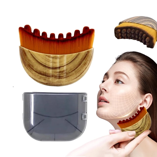 Brocha Facial sprsum para Drenaje Linfático con Cerdas Suaves