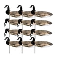 thumbnail image 2 of DYNWAVECA 12 Pieces Geese Silhouette Decoys Stackable Realistic for Outdoor Pond Field black, 2 of 10