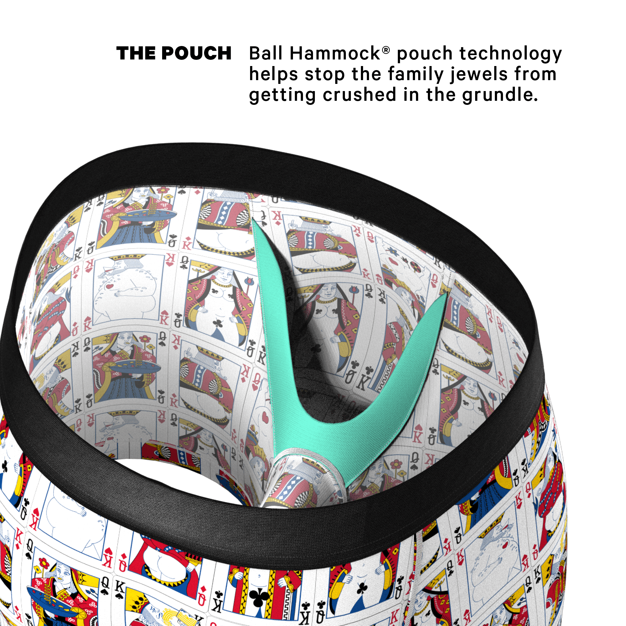The Afternoon Arcade  Retro Geometric Ball Hammock® Pouch Underwear -  ShopperBoard
