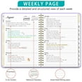 thumbnail image 2 of 2026 Daily Planner Notebook | Large Agenda 365 Day Scheduler | Hourly Plan Calendar | Record Notebook for Time Management, 2 of 7