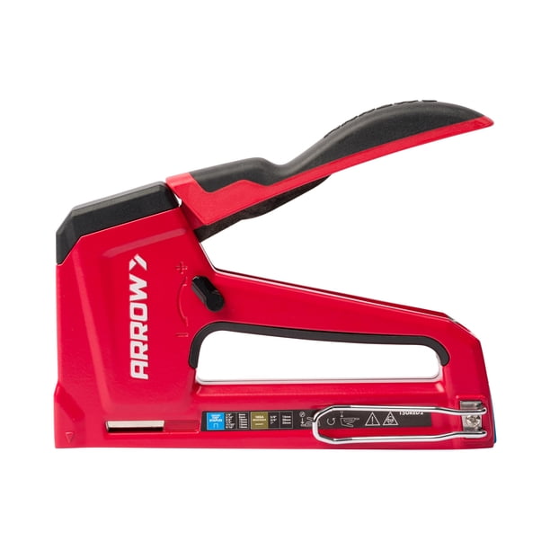 Grapadora Arrow Fastener T50RED2 Manual 2 en 1 roja