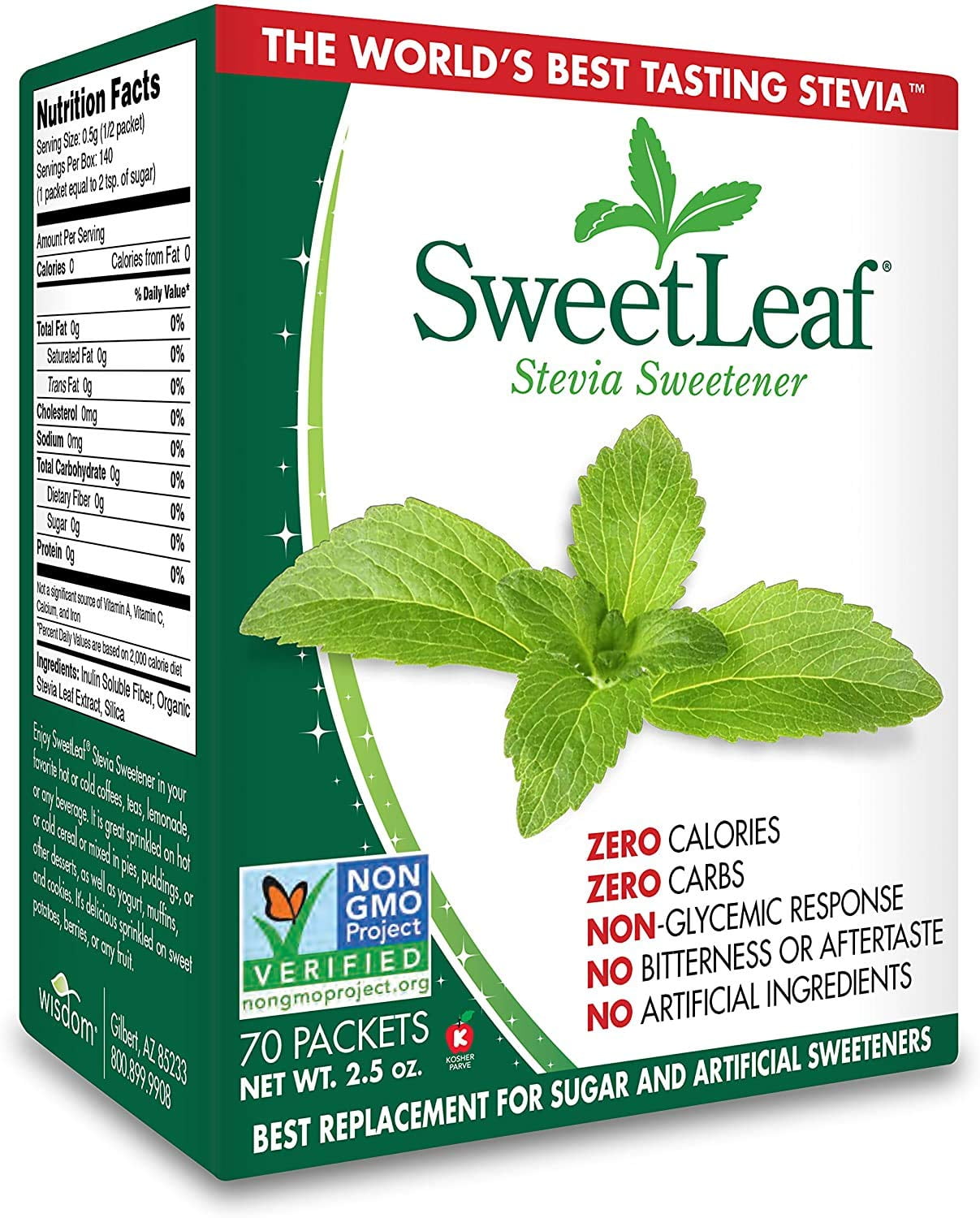 Natural Stevia Sweetener 