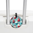 thumbnail image 3 of Bowling 2pcs PU Leather Round Bag Tags with Privacy Cover and Name ID Tag - Suitcase Tags for Travel Luggage, Handbags, Backpacks, School Bags, 3 of 6