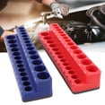 thumbnail image 1 of Organizador De Enchufe Magnético, Ajuste Preciso, Conveniente Para Almacenar Soporte De Enchufe De 1/4 De Fácil Acceso Métrico Y SAE, PP Resistente Para Reparación Profesional, 1 of 7