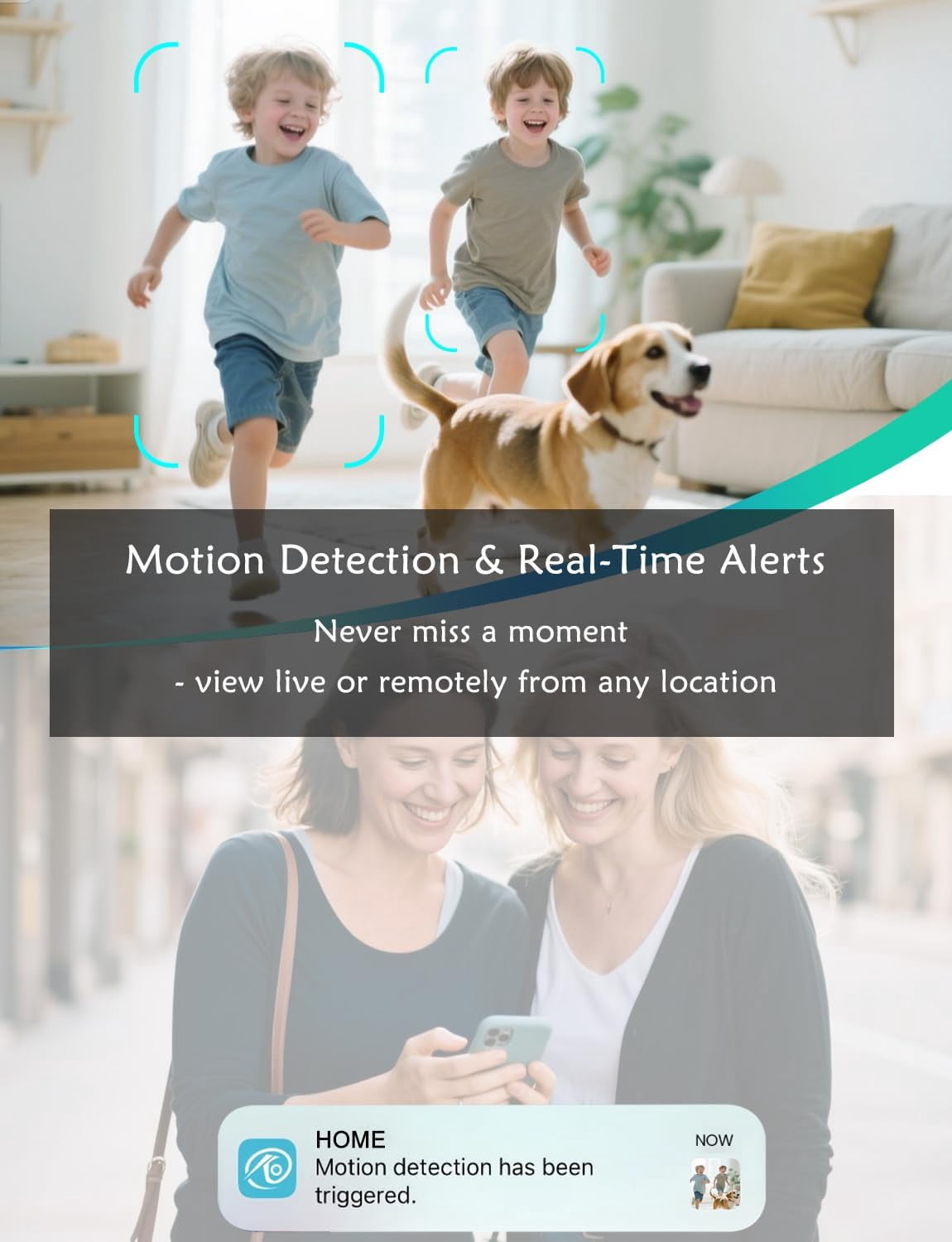 Mini Security Camera,Wireless Micro Camera with 180°Rotating Lens, Free 1-Year Cloud Storage, 4K WiFi Wireless Surveillance,Motion Detection,Auto Night Vision for Family Monitoring Access Control