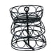 thumbnail image 3 of Soporte para cápsulas de café, estante de almacenamiento para cápsulas de café, cesta de almacenamiento de 3 niveles, color negro moderno, para el, 3 of 9