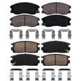 thumbnail image 5 of Detroit Axle - Brake Pads for Saturn Vue Chevrolet Equinox Captiva Sport Pontiac Torrent Suzuki XL-7, Front and Rear Ceramic Brake Pads with Hardware Replacement, 5 of 7